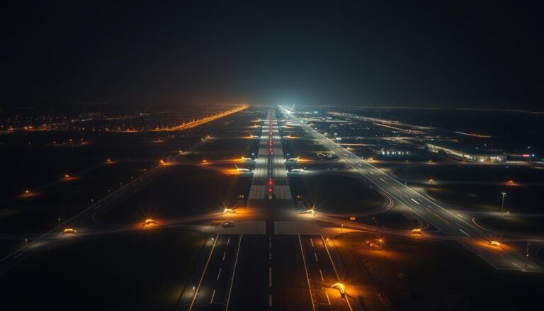 diretrizes de iluminação aeroportuária