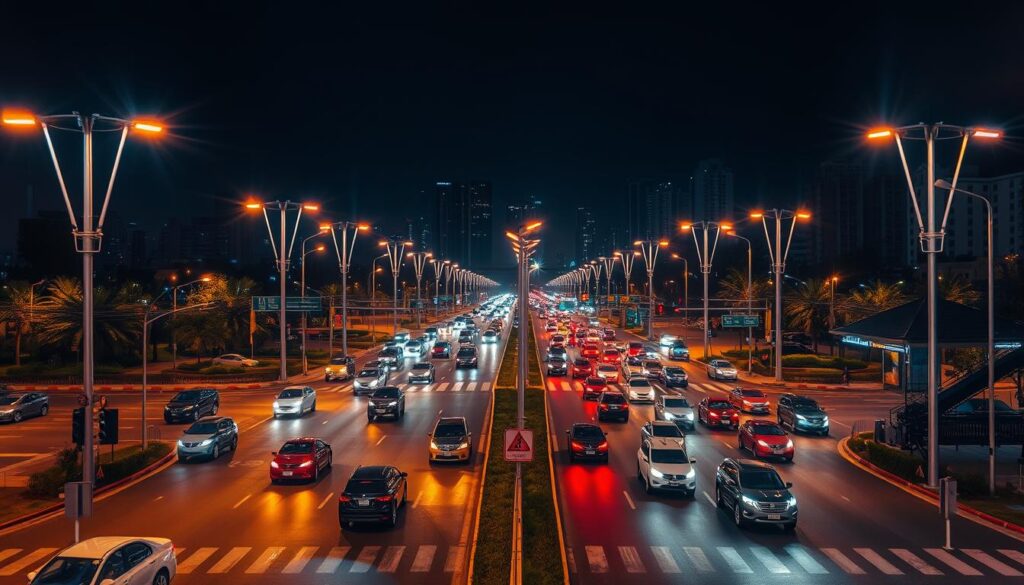 Iluminação de Vias de Tráfego Intenso